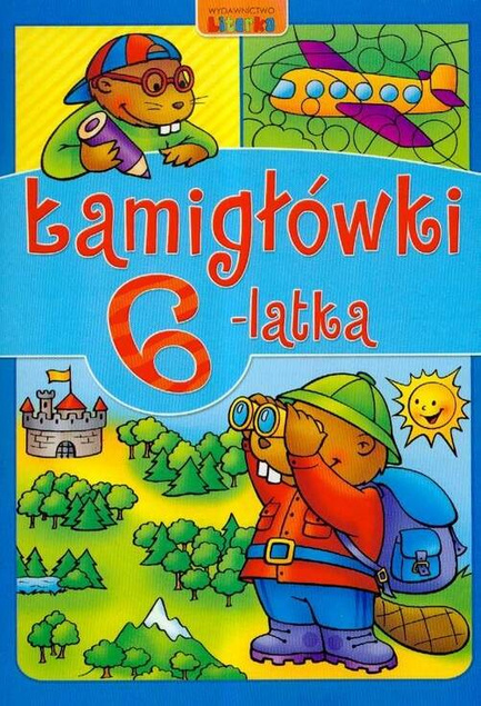 Łamigłówki 6-Latka Samodzielne Czytanie Kreatywność 6+ Literka