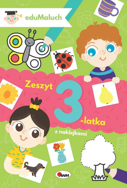Zeszyt 3-latka EduMaluch Natalia Kawałko-Dzikowska