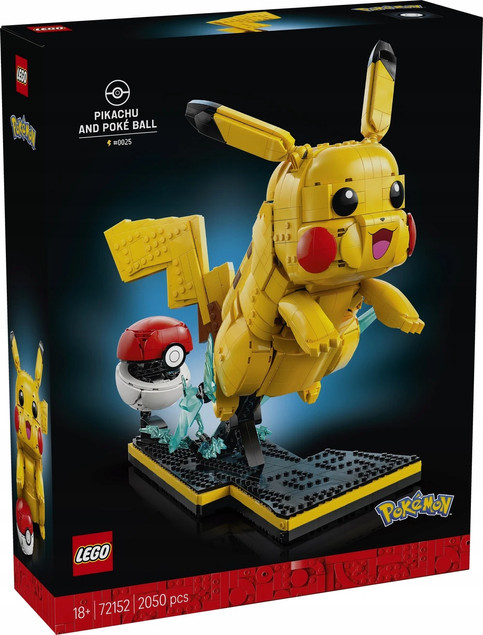 LEGO® 72152 Pokemon - Pikachu i Pokéball