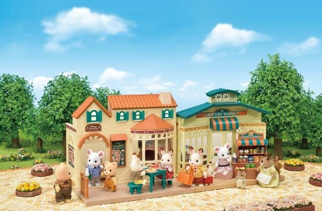 Sylvanian Families Pizzeria z ceglanym piecem