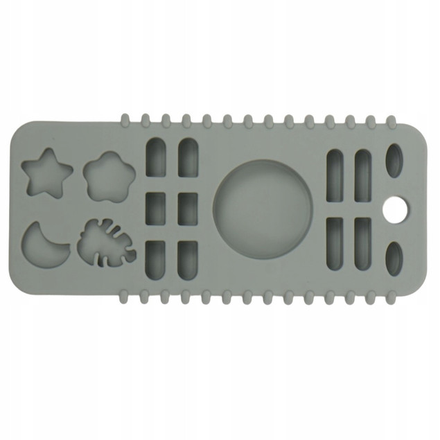 BOCIOLAND Gryzak Silikonowy PILOT TV Szary 3M+ BL242