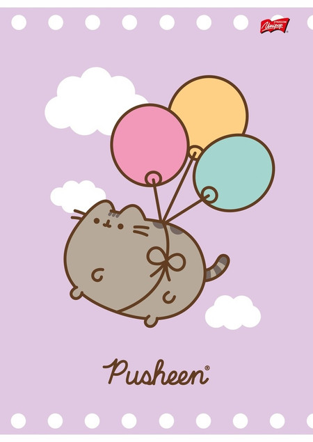 Zeszyt A4 w kratkę 32 kartki UNIPAP Pusheen