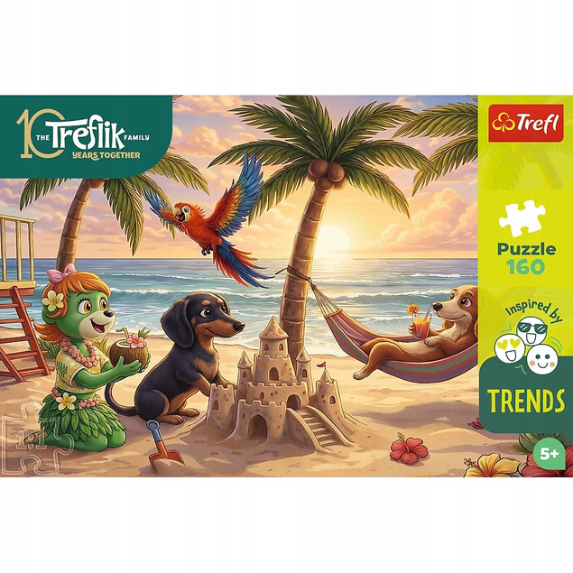 Puzzle Trefl 160 elementów Inspired By Trends 160 el. Jamnicze sprawy