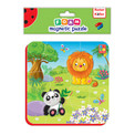 Roter Kafer Miękkie Puzzle Magnetyczne Lew i Panda 14 elementów
