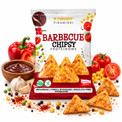 POPCROP Piramidki Chipsy Proteinowe BBQ Barbecue Bezglutenowe 60g