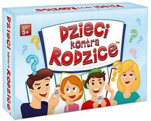 Dzieci Kontra Rodzice Rodzinna Gra W Pytania 6+ Kangur