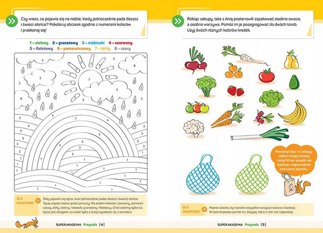 Super akademia: przyroda (4 latka)
