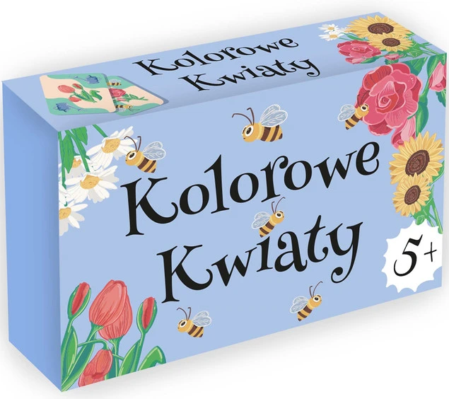 Gra planszowa Kolorowe Kwiaty MINI Kangur