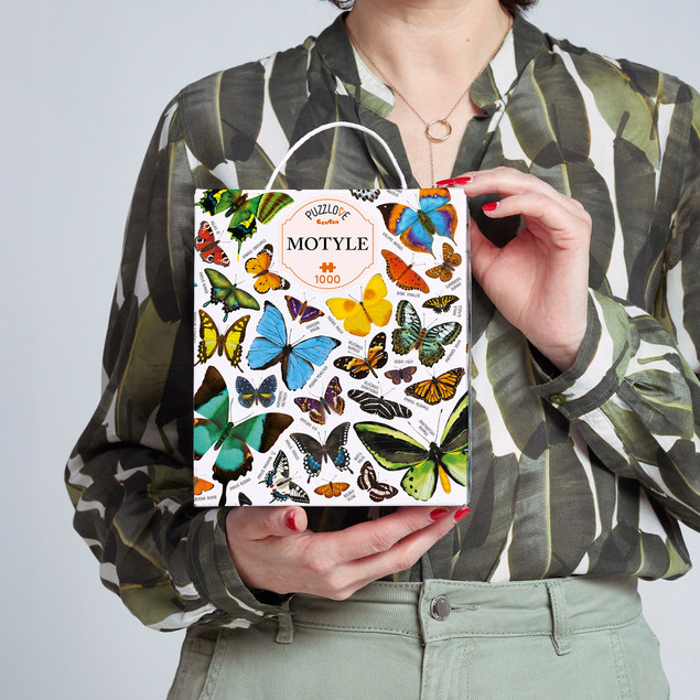 Puzzle 1000 Puzzlove Motyle CzuCzu dla Dorosłych i Dzieci