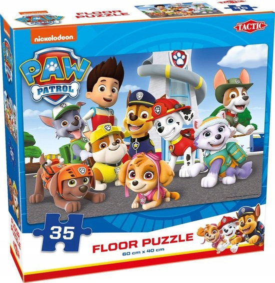 Puzzle Psi Patrol 35 elementów Tactic dla Dzieci