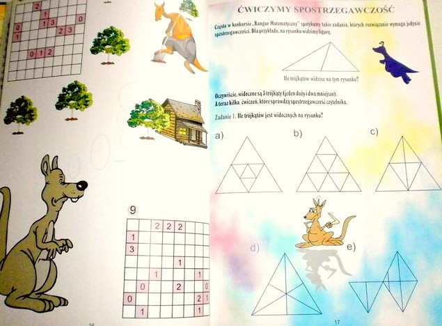 Matematyczne Zabawy dla Kangurków – Łamigłówki, Zadania, Rozwój
