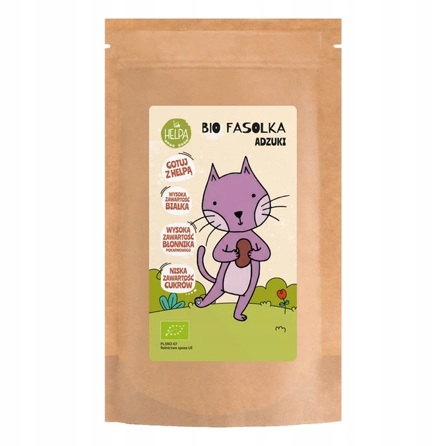 Bio Fasolka Adzuki 400 g HELPA ekologiczna_1