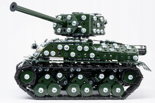 Metalcraft - World of Tanks - Czołg Sherman M4A3E8 metalowy zestaw DIY WOT