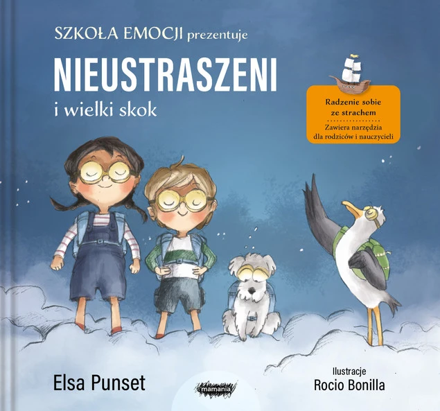 Okładka książki Nieustraszeni i wielki skok Elsy Punset
