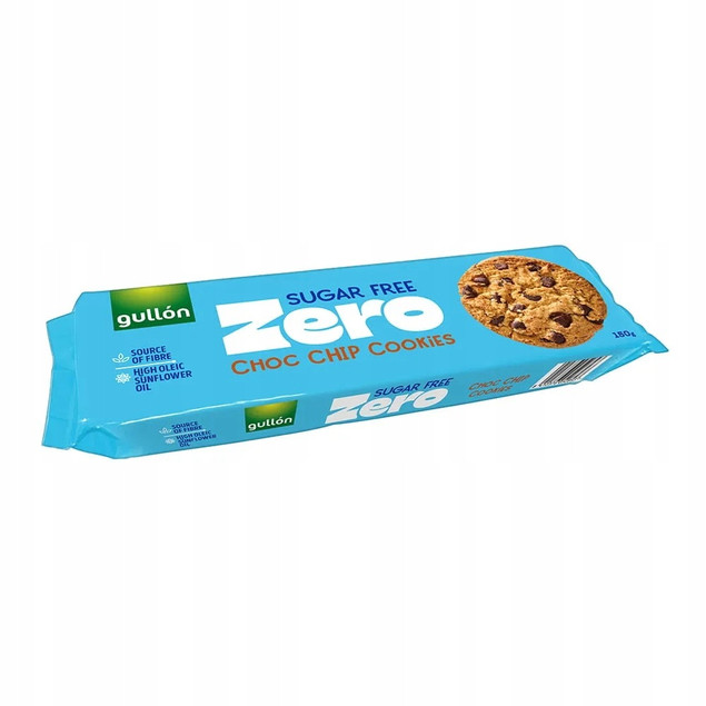 Ciasteczka z kawałkami czekolady Choc Chips bez cukru 150g GULLON