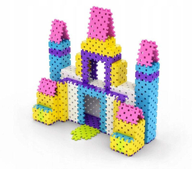 Meli Basic Pink - klocki konstrukcyjne 150 elementów (3+)