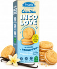 Ciastka bezglutenowe Incola waniliowe BEZ CUKRU 125 g bez glutenu soi