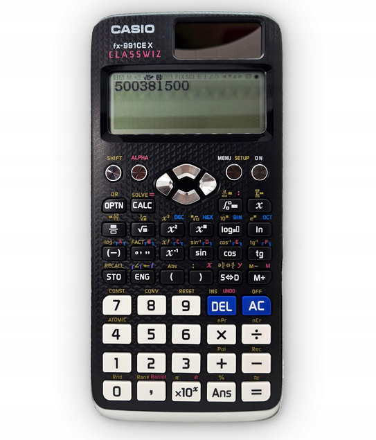Kalkulator Naukowy Casio FX-991CEX 668 Funkcji Matura Studia