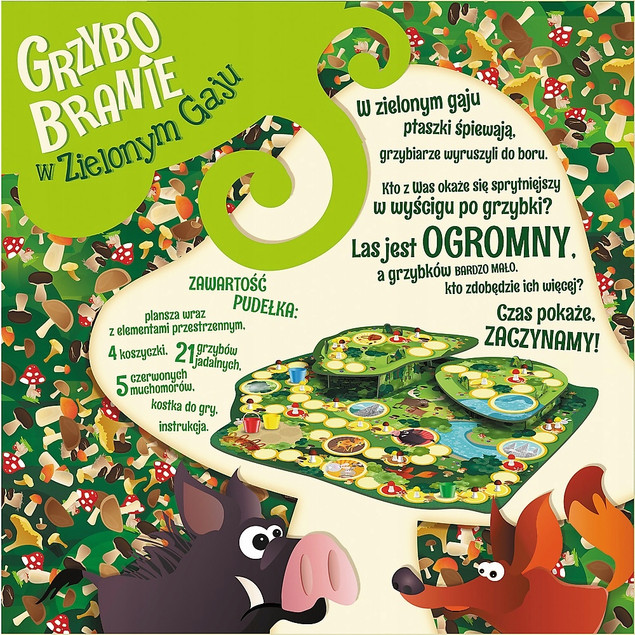 Grzybobranie w zielonym gaju | Trefl
