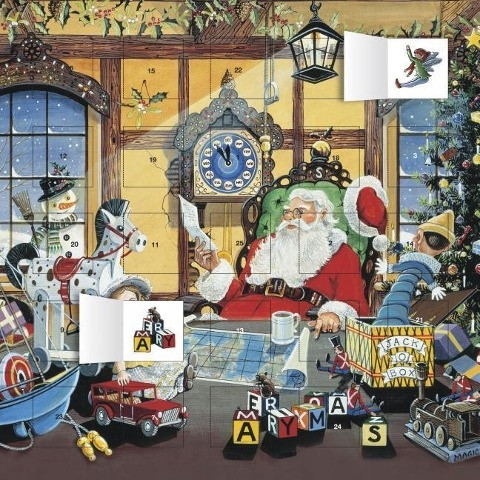Letter to Santa Advent Calendar (with Stickers) Flame Tree Studio