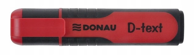 Czerwony zakreślacz Donau 1 szt.