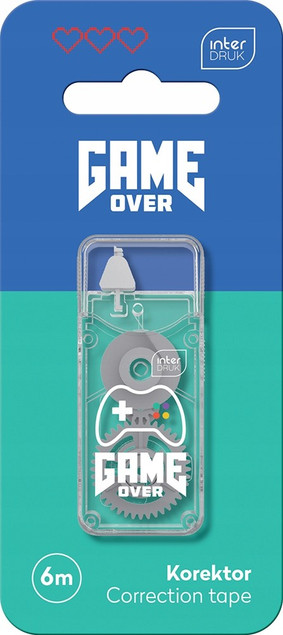 Korektor w taśmie Game Over mix