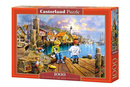 Puzzle 1000 Przystań w porcie Castorland