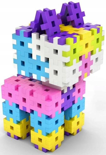 Meli Basic Pink - klocki konstrukcyjne 150 elementów (3+)