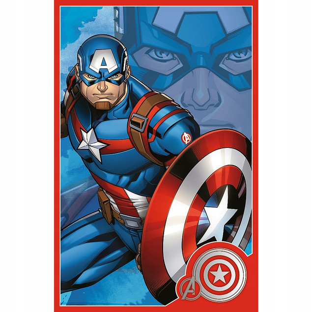 Puzzle Disney Marvel Avengers Trefl 34891 + 3 układanki 50 el.