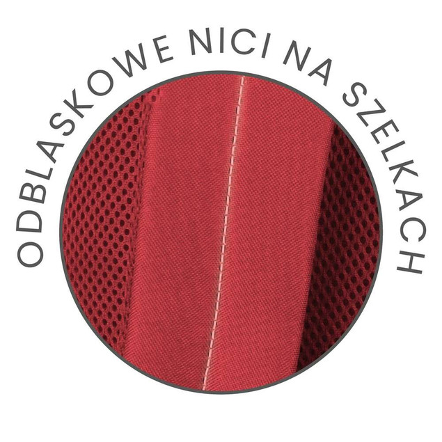Plecak szkolny Oxford B-You 21L ceglany czerwony na laptopa 16" RPET