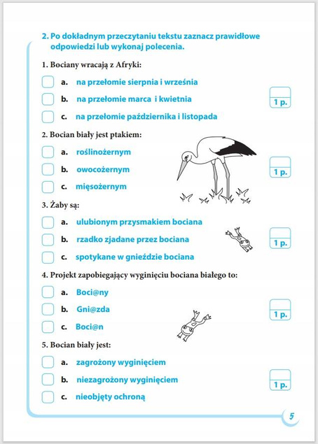 Trzecioteścik Testy Sprawdzające Danuta Klimkiewicz Anna Król 7+ Skrzat