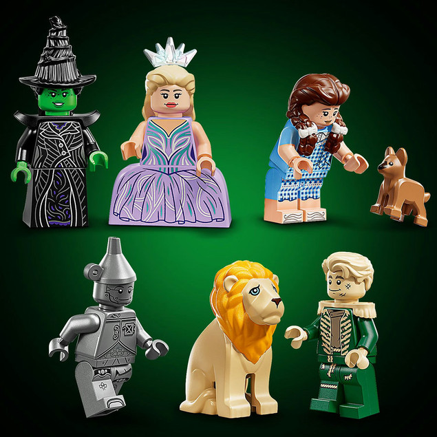 Klocki LEGO Wicked Obraz Emerald City (75685) – 1518 el. Kolekcjonerska Dekoracja
