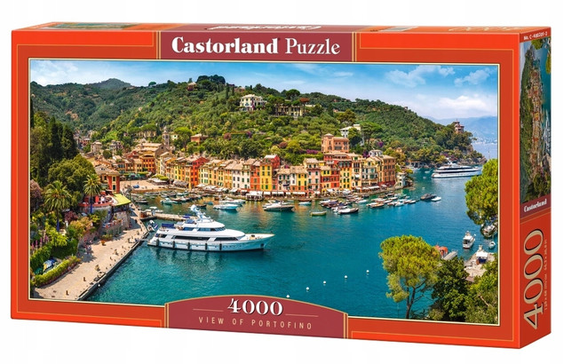 Puzzle 4000 Układanka Krajobraz WŁOCHY Portofino Wzgórze 9+ Castorland
