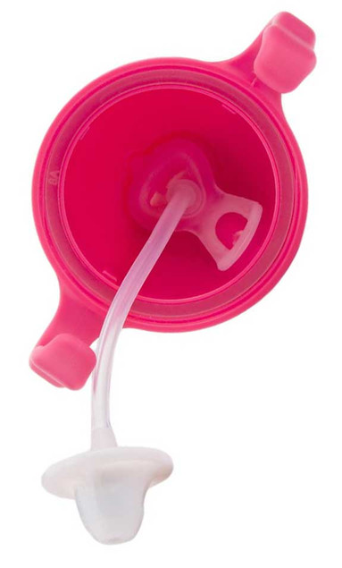 b.box Bidon ze słomką Gelato Raspberry 6 m+ 240 ml