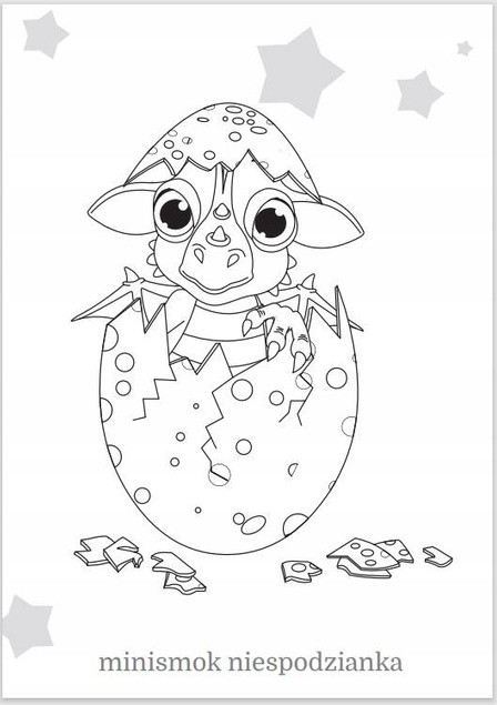 Maluszkowe malowanie. Smoki