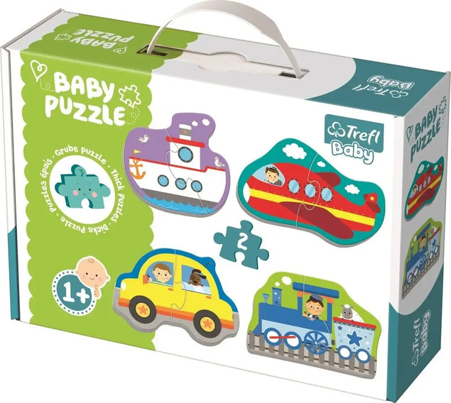 Puzzle Baby Classic POJAZDY TRANSPORTOWE Trefl 36075