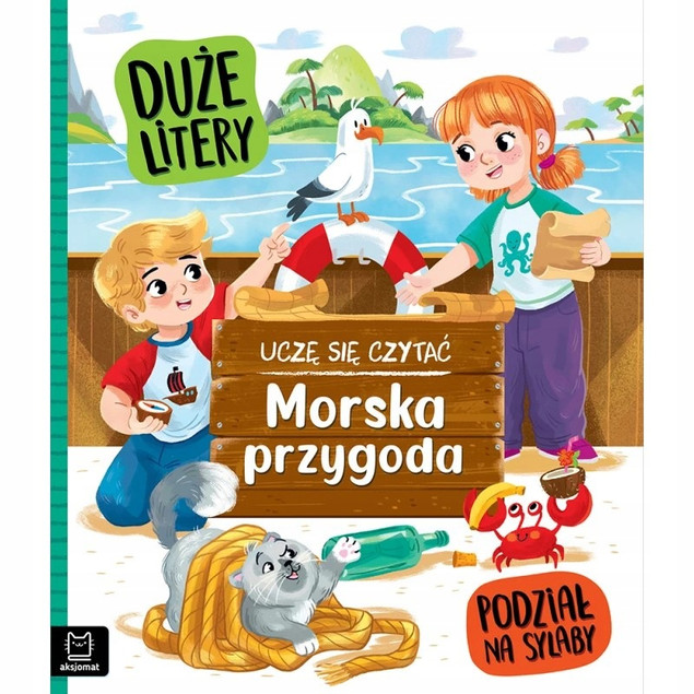 Mega Pakiet Uczę się czytać – duże litery i podział na sylaby – Agata Giełczyńska-Jonik