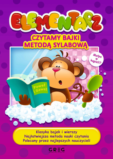 Elementarz Czytamy bajki metodą sylabową