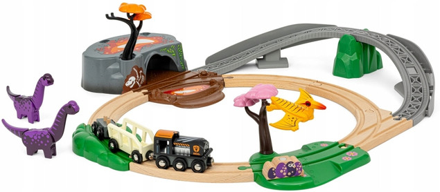 Brio 36094 Zestaw przygodowy dinozaurów