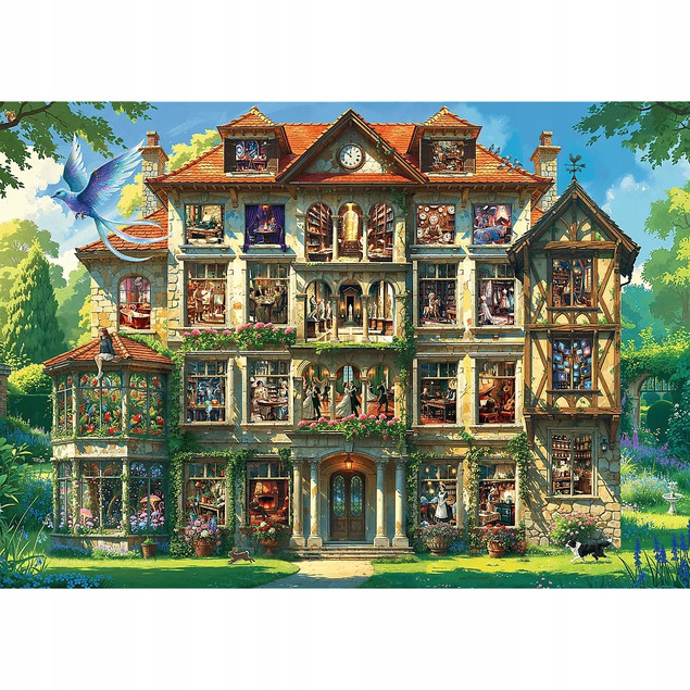 Trefl Puzzle Premium Plus Quality 1000 el. Rezydencja Pełna Sekretów AI