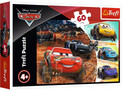 Puzzle 60 Układanka Cars AUTA Zygzak McQueen Przyjaciele Obraz 4+ Trefl