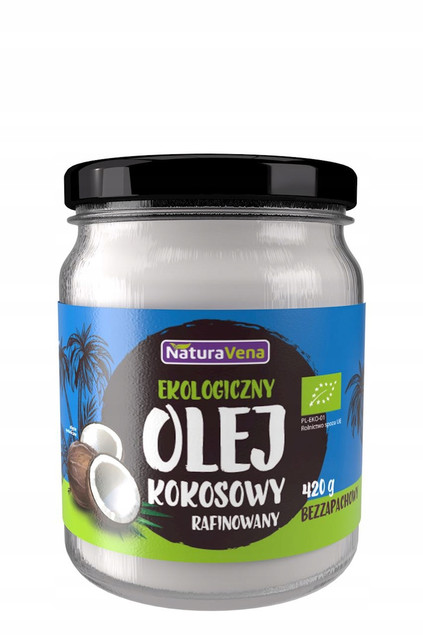 Olej kokosowy nierafinowany Bio Food 260 ml