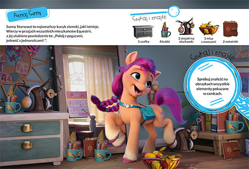 Na tropie. Szukaj i znajdź. My Little Pony na tropie Marta Stochmiałek