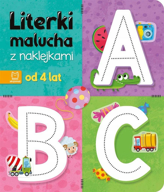 KSIĄŻECZKI DLA DZIECI LITERKI