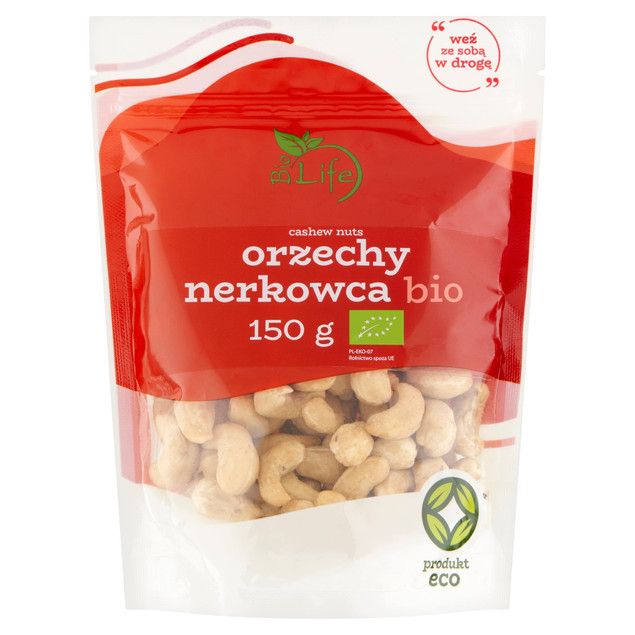 Orzechy Nerkowca BIO 150g BIOLIFE