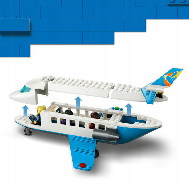 LEGO City Samolot Pasażerski 60492 Zestaw dla Dzieci 4+