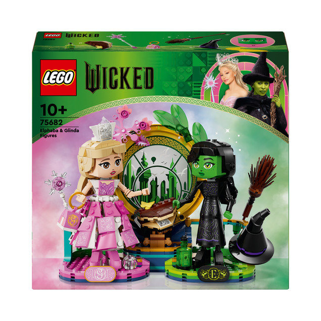 LEGO Wicked Zestaw: Figurki Elphaby i Glindy – 558 Elementów