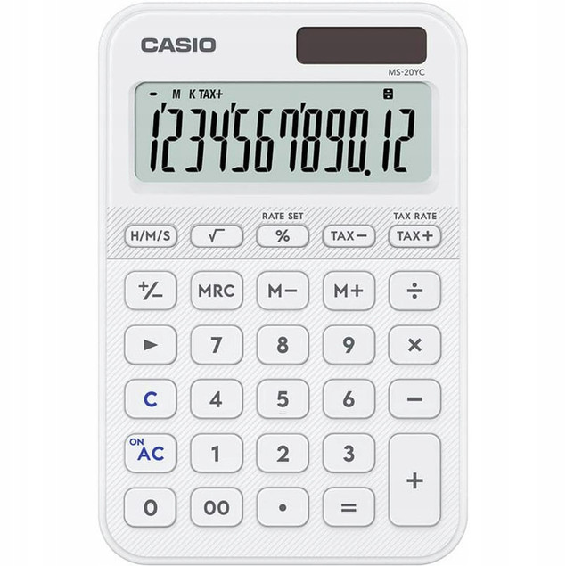 Kalkulator biurowy CASIO MS 20 YC