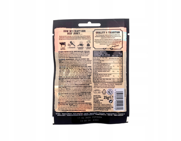 Suszona wołowina Jack Link's Beef Jerky Teryiaki 25g