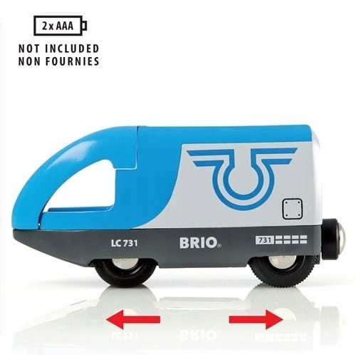 BRIO WORLD 33512 Zestaw podróżny z przełącznikiem